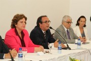 Da esquerda para a direita: Luciana Silva, Fernando Barreiro, Eduardo Vaz e Sandra Grisi