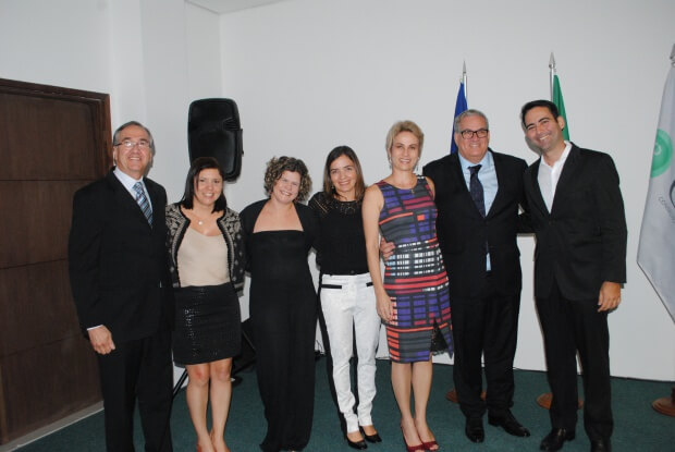 Nova diretoria SOPEPE_José Carlos Travassos Daniele Brandão Ana Cristhina Falcão Adriana Azoubel Kátia Brandt Eduardo Jorge e Homero Rabelo