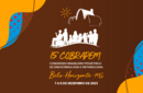 15º Cobrapem: 25 de setembro é data limite para envio de trabalhos científicos para o evento 