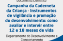 Campanha da Caderneta da Criança - Instrumentos de vigilância e promoção do desenvolvimento: como avaliar e intervir entre 12 e 18 meses de vida 