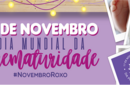 Novembro Roxo: ONG divulga campanha de doação de leite materno com  foco nos bebês prematuros 