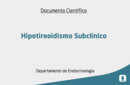 Hipotireoidismo Subclínico 