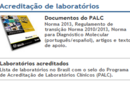 Programa de Acreditação da Sociedade Brasileira de Patologia Clínica/Medicina Laboratorial 