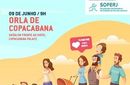 SOPERJ realiza passeata na Orla de Copacabana, no domingo (9), para alertar sobre os riscos das Cardiopatias Congênitas 