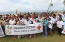 Caminhada na Orla de Salvador incentiva a amamentação 