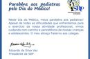 Parabéns aos pediatras pelo Dia do Médico! 