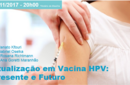 Departamento científico de Imunizações promove palestra online de atualização em Vacina HPV no dia 27 de novembro 