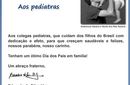 Aos pediatras, feliz Dia dos Pais 
