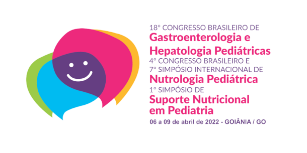 18º Congresso Brasileiro de Gastroenterologia e Hepatologia Pediátricas, 4º Congresso Brasileiro e 7º Simpósio Internacional de Nutrologia Pediátrica, e 1º Simpósio de Suporte Nutricional em Pediatria