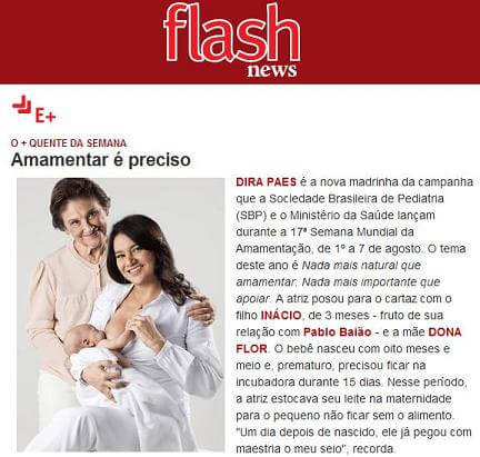flash amamentar