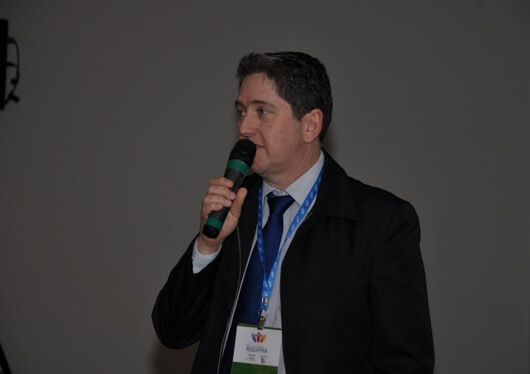 Dr. Alberto Cubel Jr. apresentou o calendário no Conselho Superior, em outubro, no Rio de Janeiro