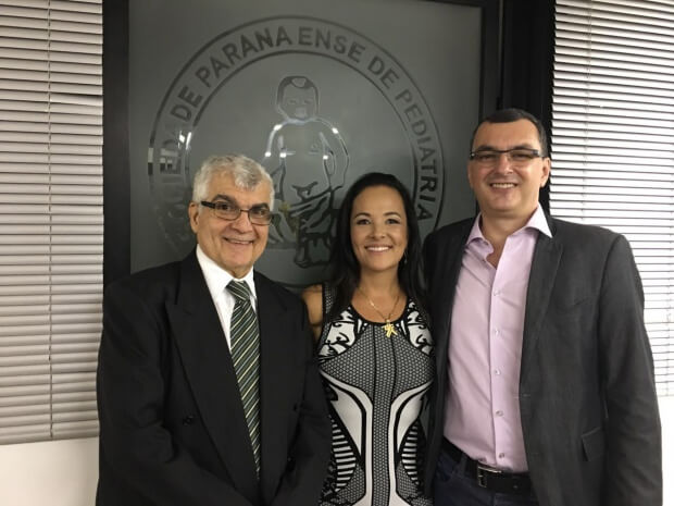 Posse SPP_ Drs  Eduardo Vaz Kerstin Abagge e Ércio Amaro Filho