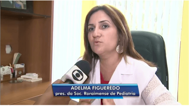 Dra  Adelma Figuerêdo_pres  Soc  Roraimense de Pediatria