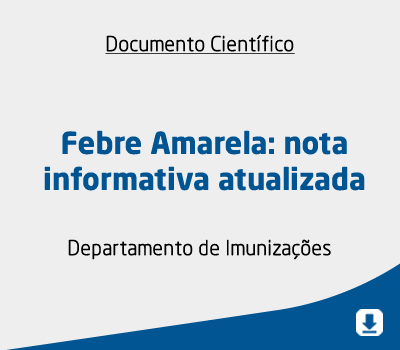 Febre Amarela: nota informativa atualizada