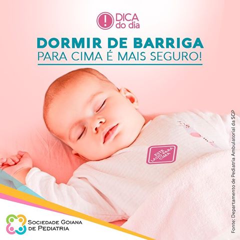 Dormir de barriga para cima é mais seguro 4