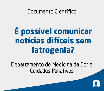 É possível comunicar notícias difíceis sem Iatrogenia?