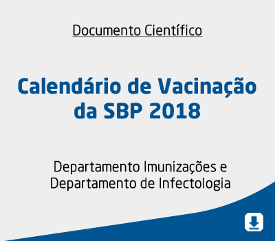 Calendário de Vacinação da SBP 2018