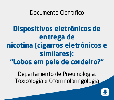 Dispositivos eletrônicos de entrega de nicotina (cigarros eletrônicos e similares)