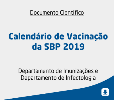 Calendário de Vacinação da SBP 2019