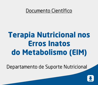 Terapia Nutricional nos Erros Inatos do Metabolismo (EIM)