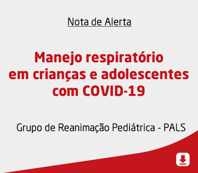 Manejo respiratório em crianças e adolescentes com COVID-19