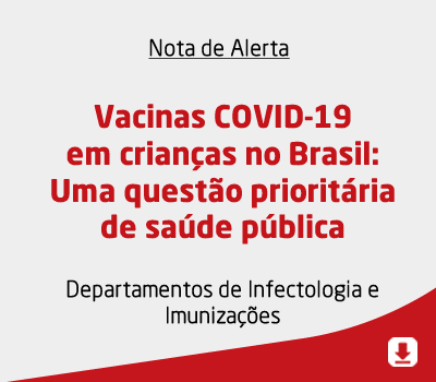 Vacinas COVID-19 em crianças no Brasil: Uma questão prioritária de saúde pública