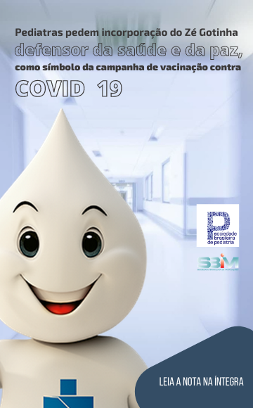 Pediatras pedem incorporação do Zé Gotinha como símbolo da campanha