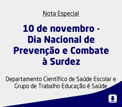 10 de novembro – Dia Nacional de Prevenção e Combate à Surdez