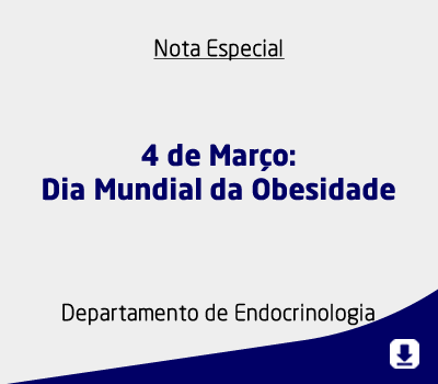 4 de Março:  Dia Mundial da Obesidade