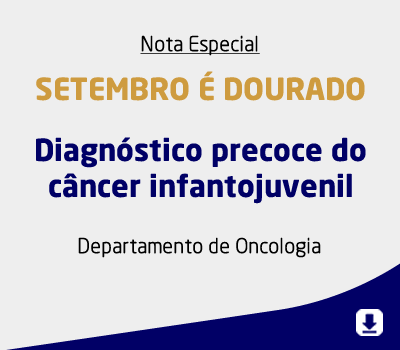 Diagnóstico precoce do câncer infantojuvenil