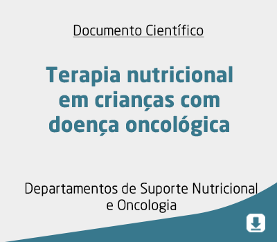 Terapia nutricional em crianças com doença oncológica