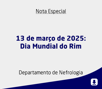 13 de março de 2025: Dia Mundial do Rim