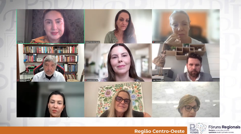 Fórum Regional: Centro-Oeste debate desafios da pediatria na Atenção Primária
