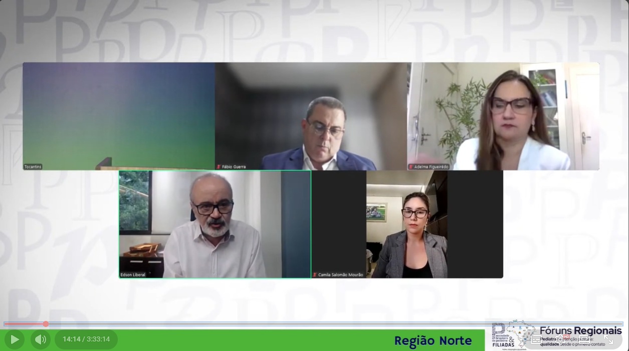 Pediatras da Região Norte se reúnem para debater o papel do pediatra na Atenção Primária e as especificidades regionais