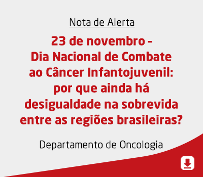 23 de novembro – Dia Nacional de Combate ao Câncer Infantojuvenil: por que ainda há desigualdade na