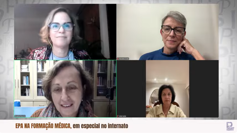 SBP realiza segundo webinar da série sobre EPAs na formação médica