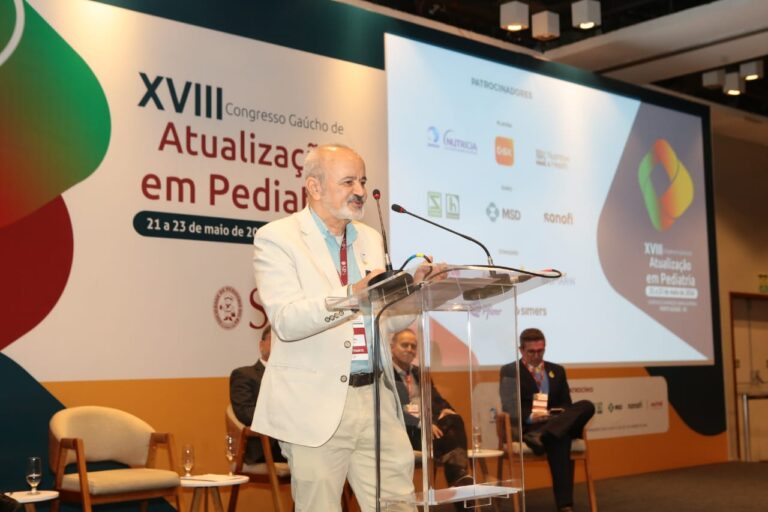 Em Porto Alegre, presidente da SBP destaca relevância da filiada do Rio Grande do Sul no cenário pediátrico nacional