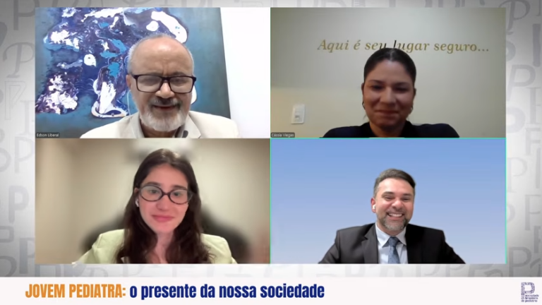 SBP promove 1º webinar voltado aos desafios e perspectivas do jovem pediatra 