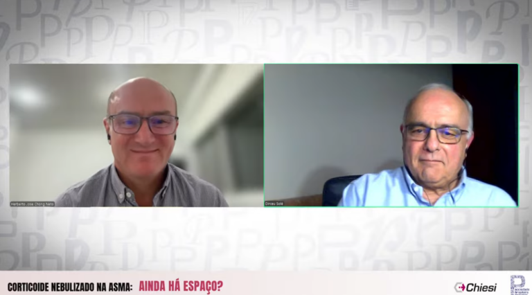 SBP transmite live de atualização sobre uso de corticoide nebulizado na asma