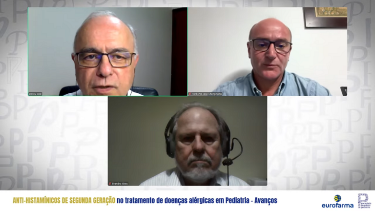 Departamento Científico de Alergia da SBP promove live sobre anti-histamínicos de segunda geração